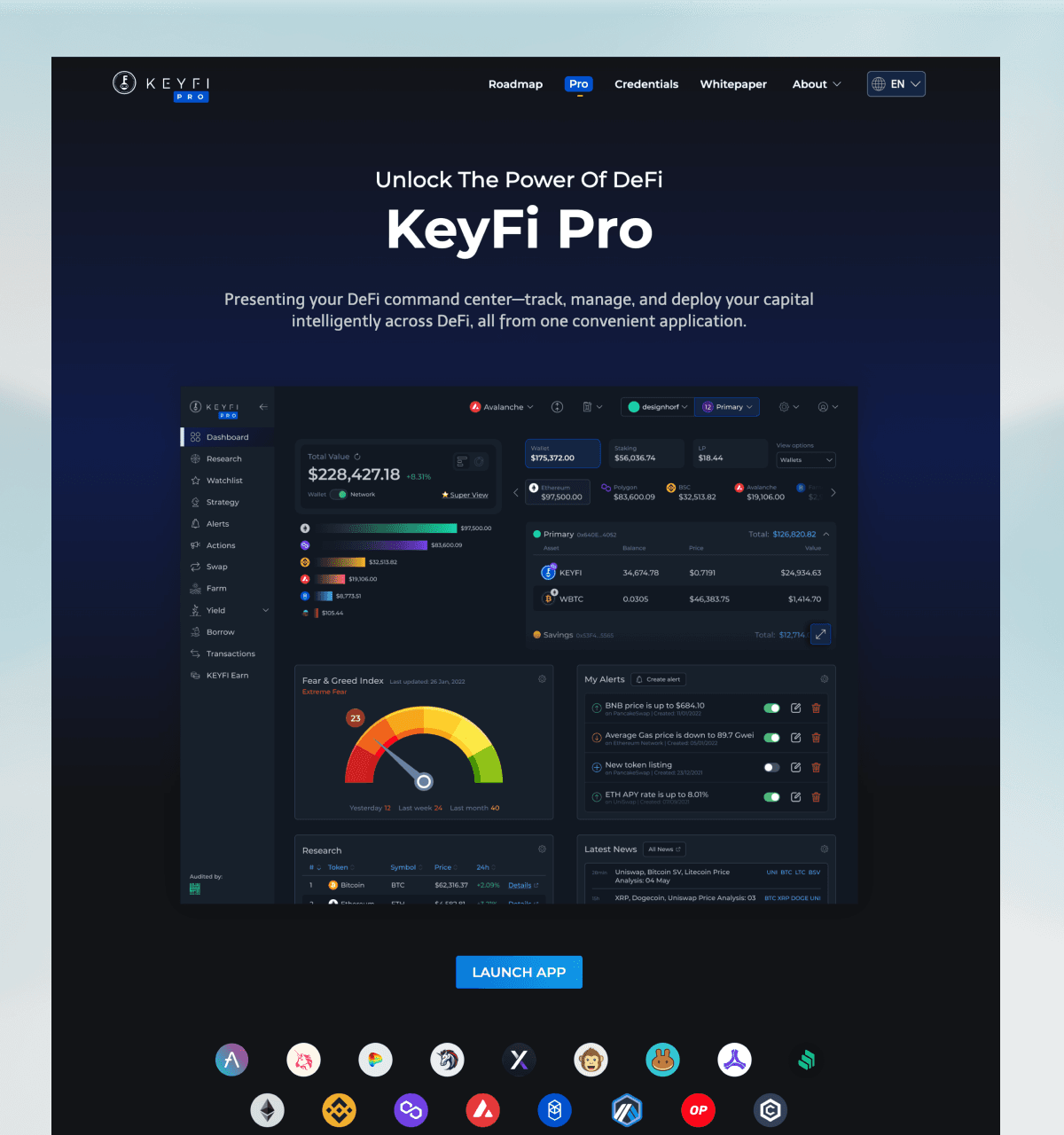 KeyFi — Landing Page