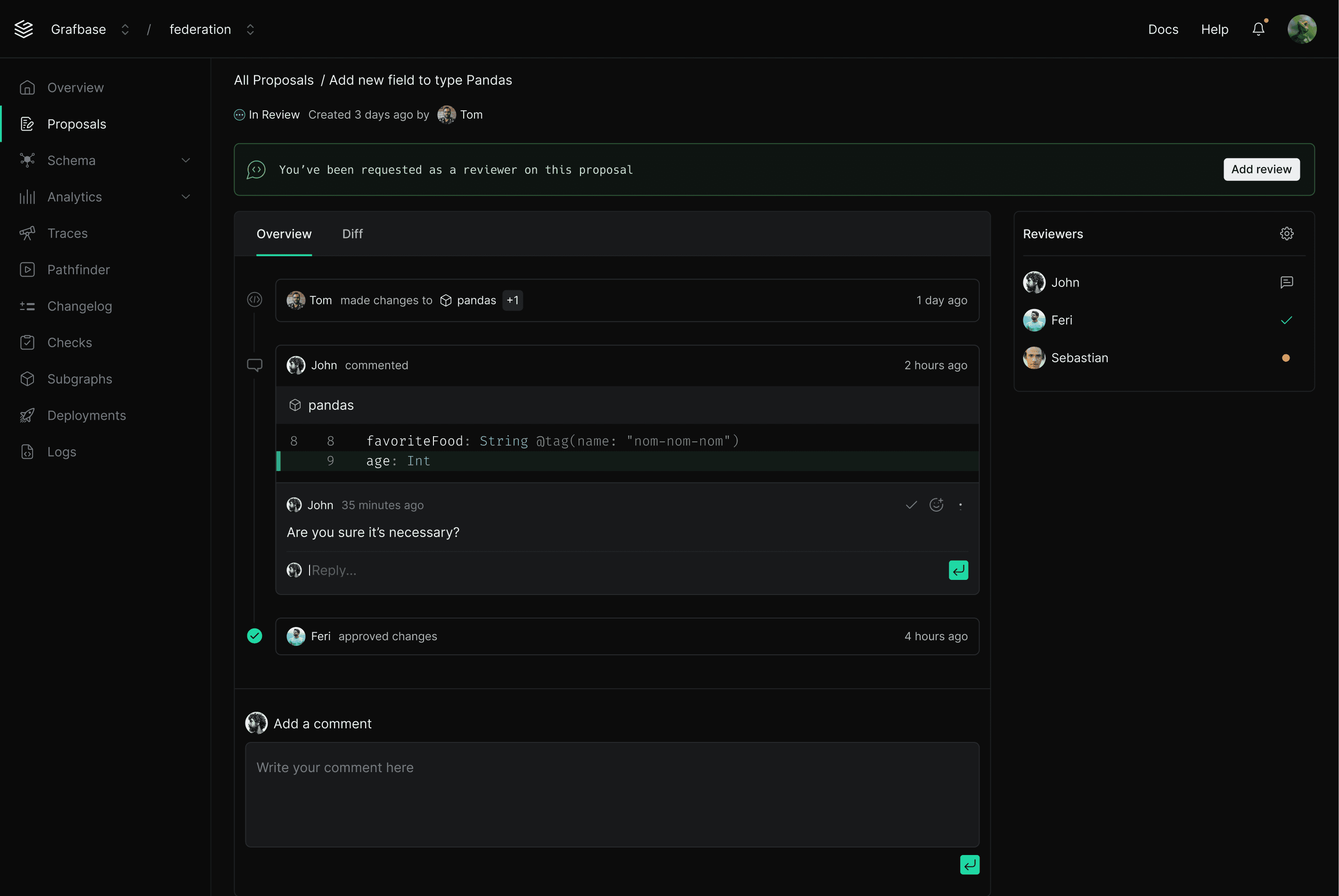 Grafbase use case 2